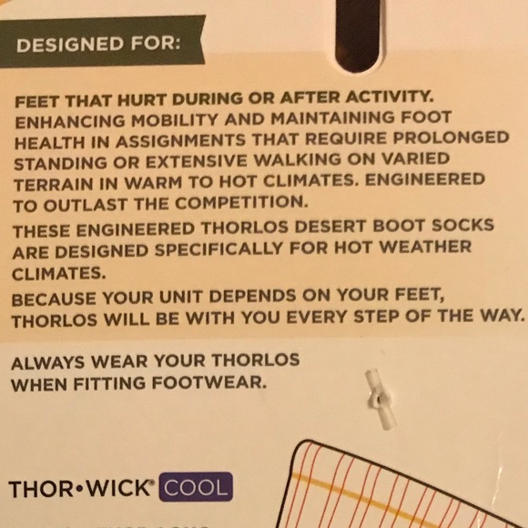 ❗️LAST ONE❗️Thorlos Unisex Desert Boot Socks -Sage - Picture 6 of 7